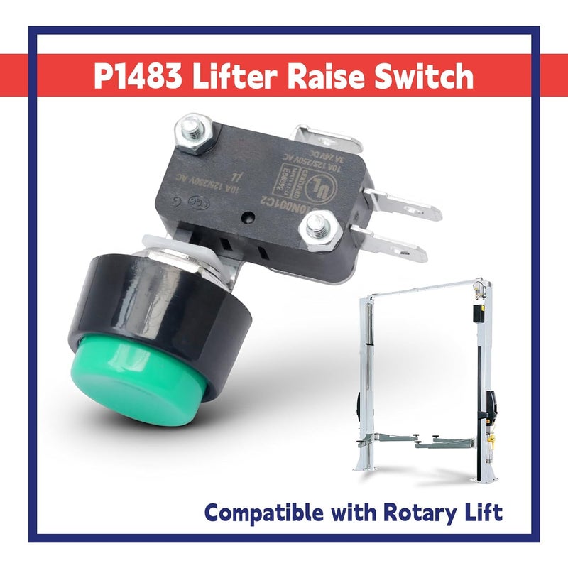 Dusledel P1483 Power Unit Raise Switch Compatible with Rotary Lift, Replace BH-7503-65S N413-1 - Image 3